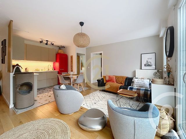 Appartement &agrave; vendre - 3 pi&egrave;ces - 61,57 m2 - Viry Chatillon - 91 - ILE-DE-FRANCE